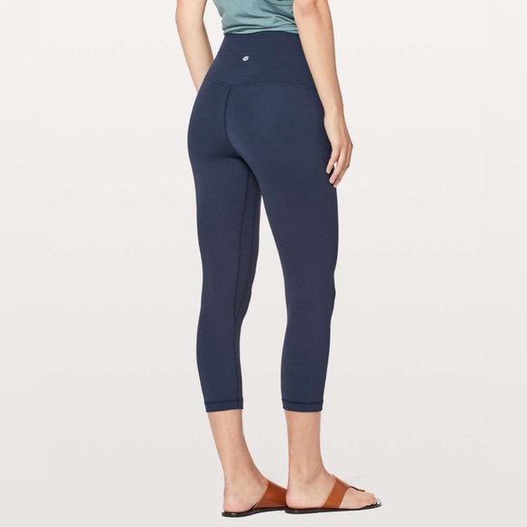 lululemon athletica Pants - Lululemon Align Crop *21" True Navy (Second Release)
